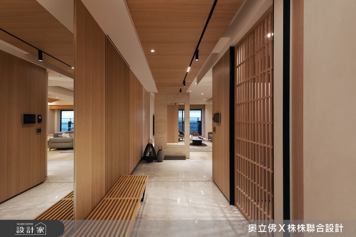 116坪毛胚屋＿解構侘寂風玄關案例圖片＿奧立佛x 株株聯合設計＿奧立佛x 株株_遠雄THE ONE｜高雄S宅之1