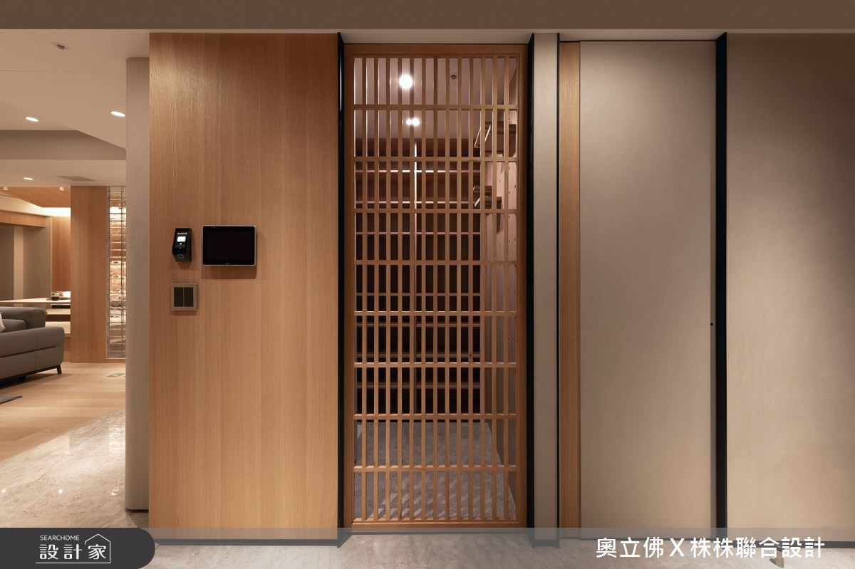 116坪毛胚屋＿解構侘寂風玄關案例圖片＿奧立佛x 株株聯合設計＿奧立佛x 株株_遠雄THE ONE｜高雄S宅之2