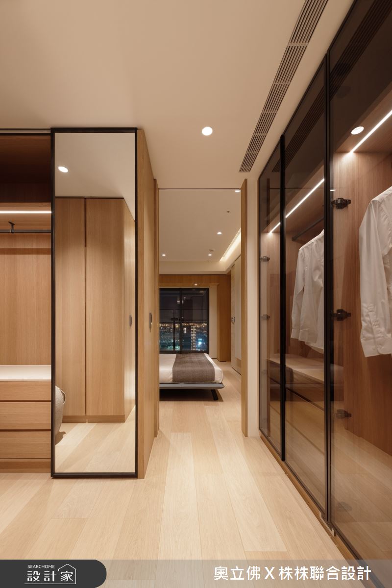 116坪毛胚屋＿解構侘寂風更衣間案例圖片＿奧立佛x 株株聯合設計＿奧立佛x 株株_遠雄THE ONE｜高雄S宅之29