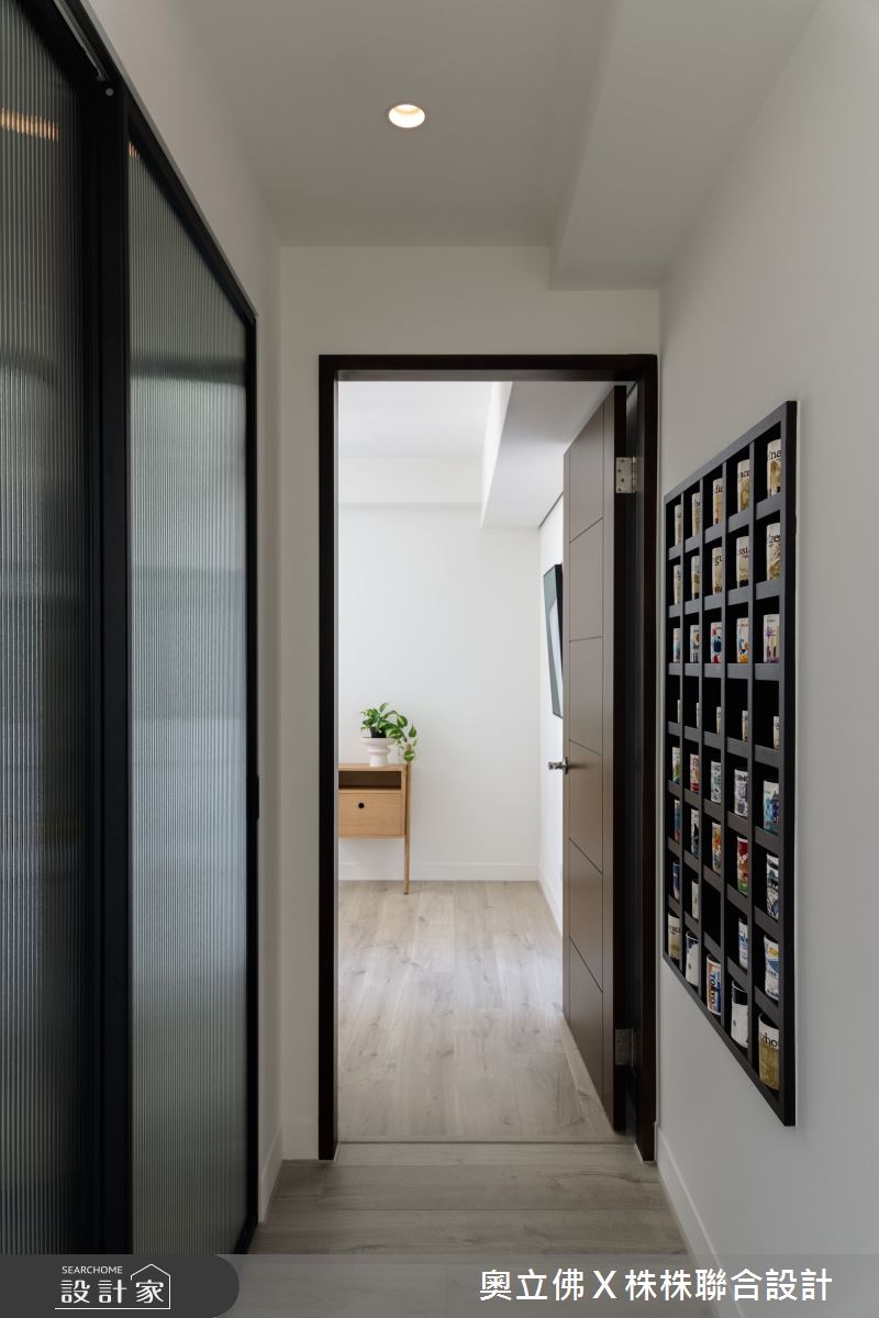 47坪新成屋(5年以下)＿美式風走廊案例圖片＿奧立佛x 株株聯合設計＿奧立佛x 株株_百達君品｜高雄C宅之19