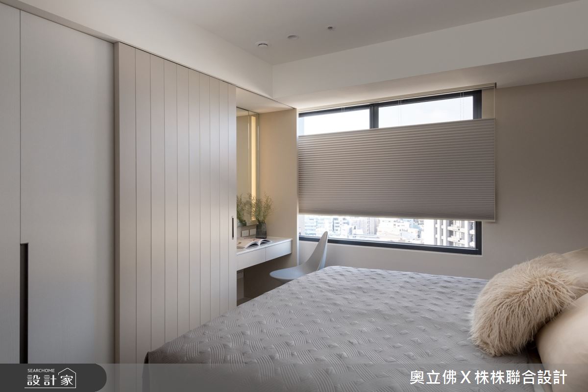 47坪新成屋(5年以下)＿美式風臥室案例圖片＿奧立佛x 株株聯合設計＿奧立佛x 株株_百達君品｜高雄C宅之17