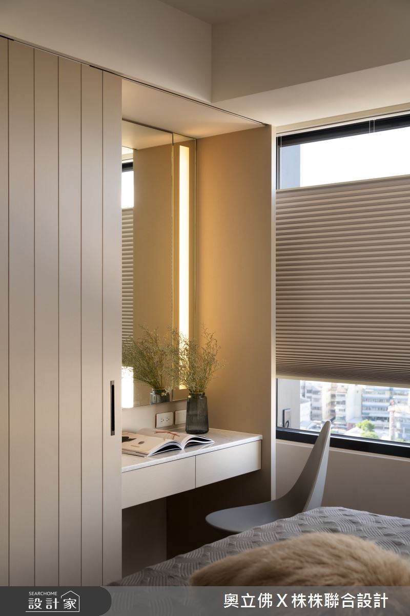47坪新成屋(5年以下)＿美式風臥室案例圖片＿奧立佛x 株株聯合設計＿奧立佛x 株株_百達君品｜高雄C宅之16