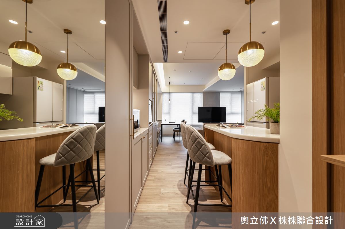 39坪新成屋(5年以下)＿混搭風餐廳吧檯案例圖片＿奧立佛x 株株聯合設計＿奧立佛x 株株_J Modern｜高雄L宅之18