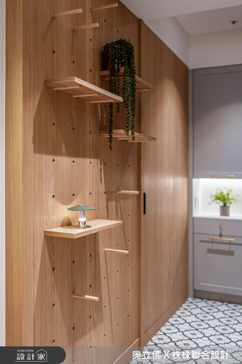 39坪新成屋(5年以下)＿混搭風玄關案例圖片＿奧立佛x 株株聯合設計＿奧立佛x 株株_J Modern｜高雄L宅之23