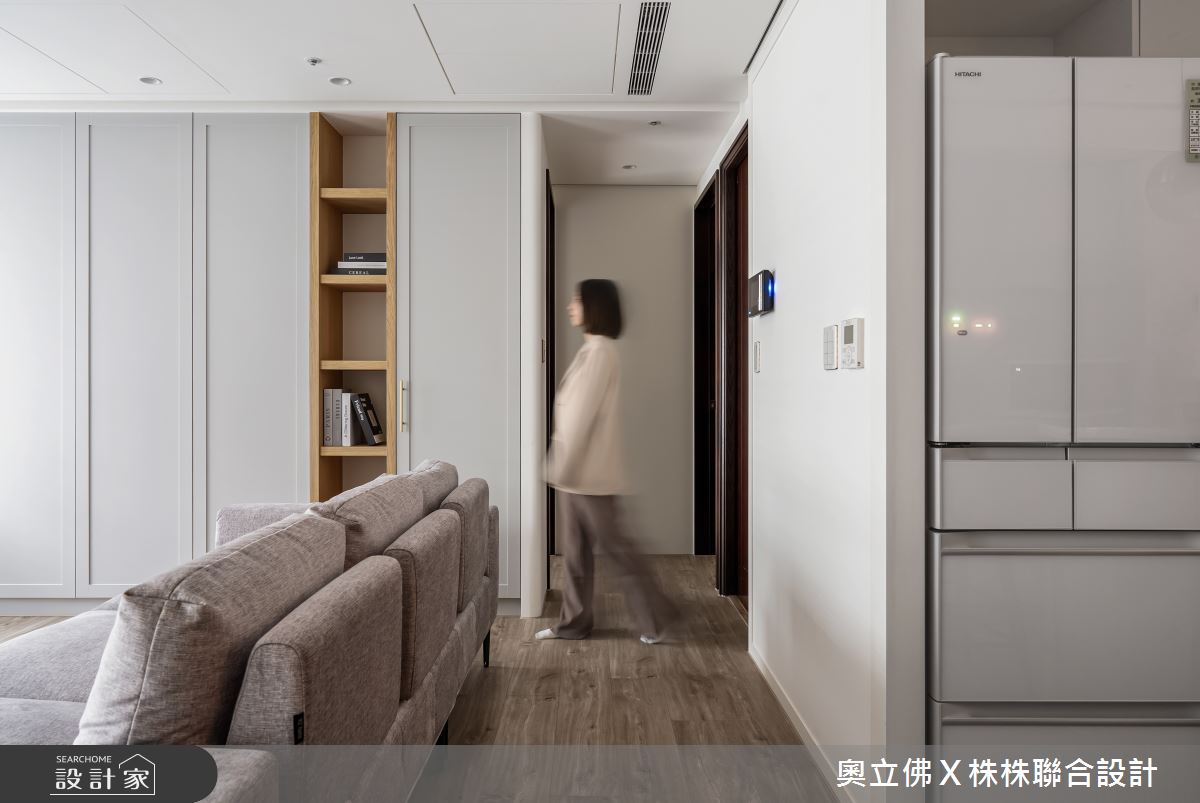 39坪新成屋(5年以下)＿混搭風客廳案例圖片＿奧立佛x 株株聯合設計＿奧立佛x 株株_J Modern｜高雄L宅之3