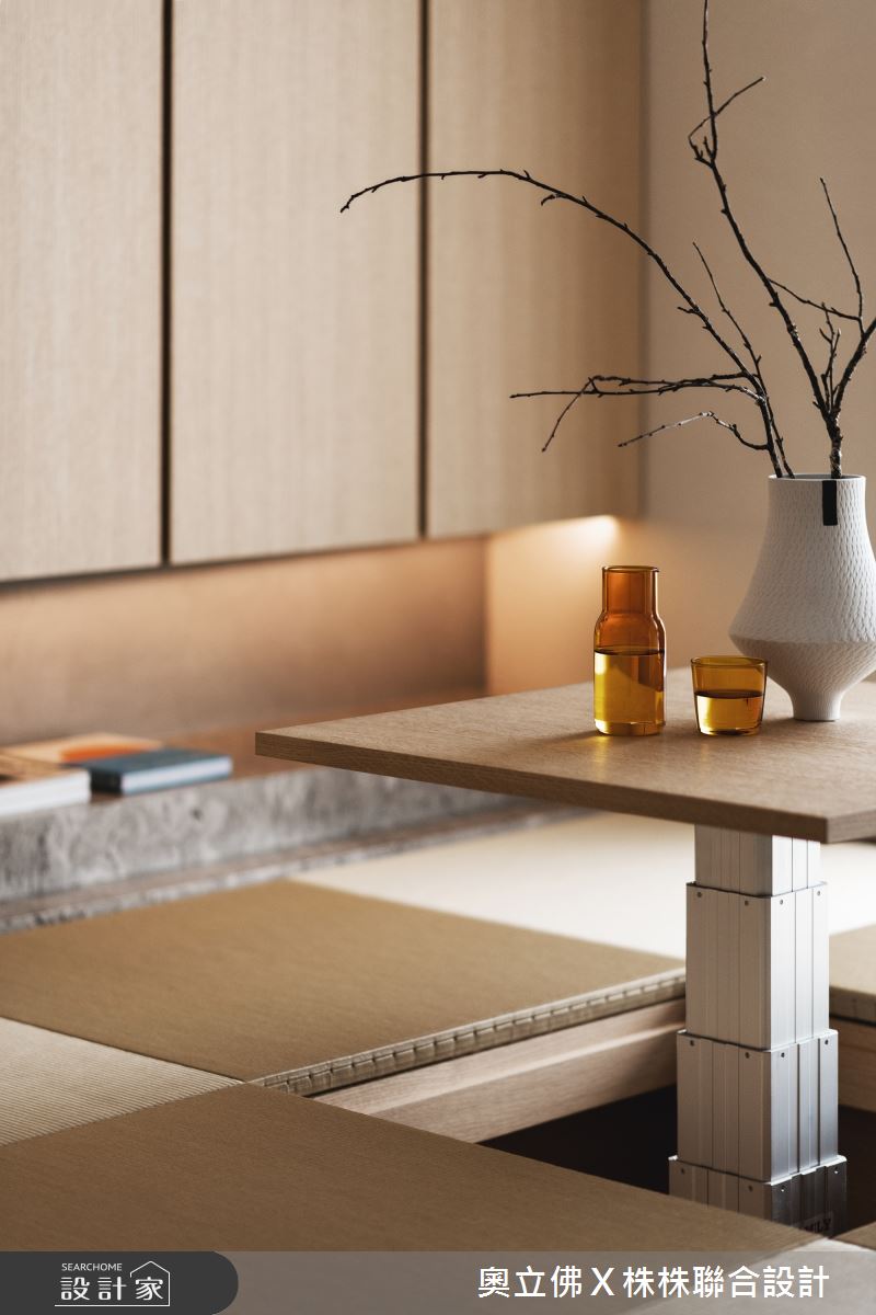 53坪新成屋(5年以下)＿日式侘寂風和室案例圖片＿奧立佛x 株株聯合設計＿奧立佛x 株株_述風景｜高雄Ｃ宅之6