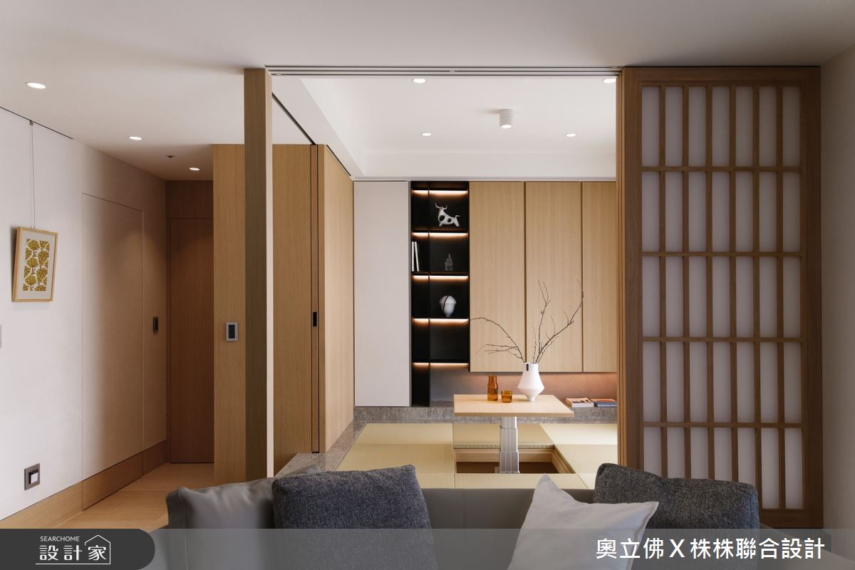 53坪新成屋(5年以下)＿日式侘寂風和室案例圖片＿奧立佛x 株株聯合設計＿奧立佛x 株株_述風景｜高雄Ｃ宅之8