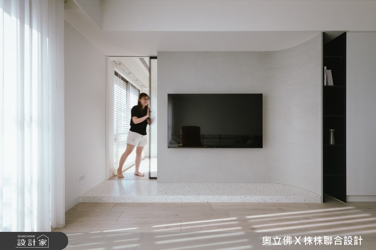 40坪老屋(16~30年)＿混搭風客廳案例圖片＿奧立佛x 株株聯合設計＿奧立佛x 株株_福懋采荷天｜高雄C宅之8