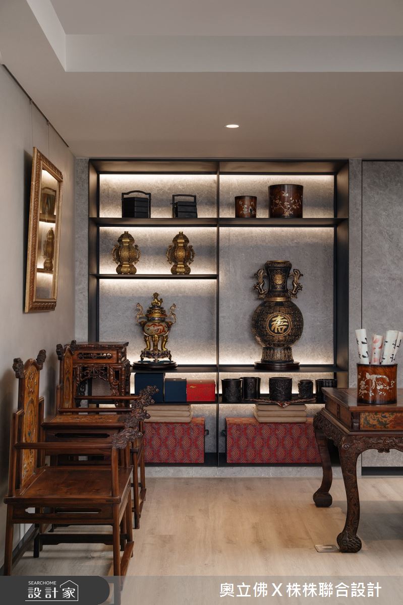 170坪新成屋(5年以下)＿現代風書房案例圖片＿奧立佛x 株株聯合設計＿奧立佛x 株株_前金區｜高雄M宅之7