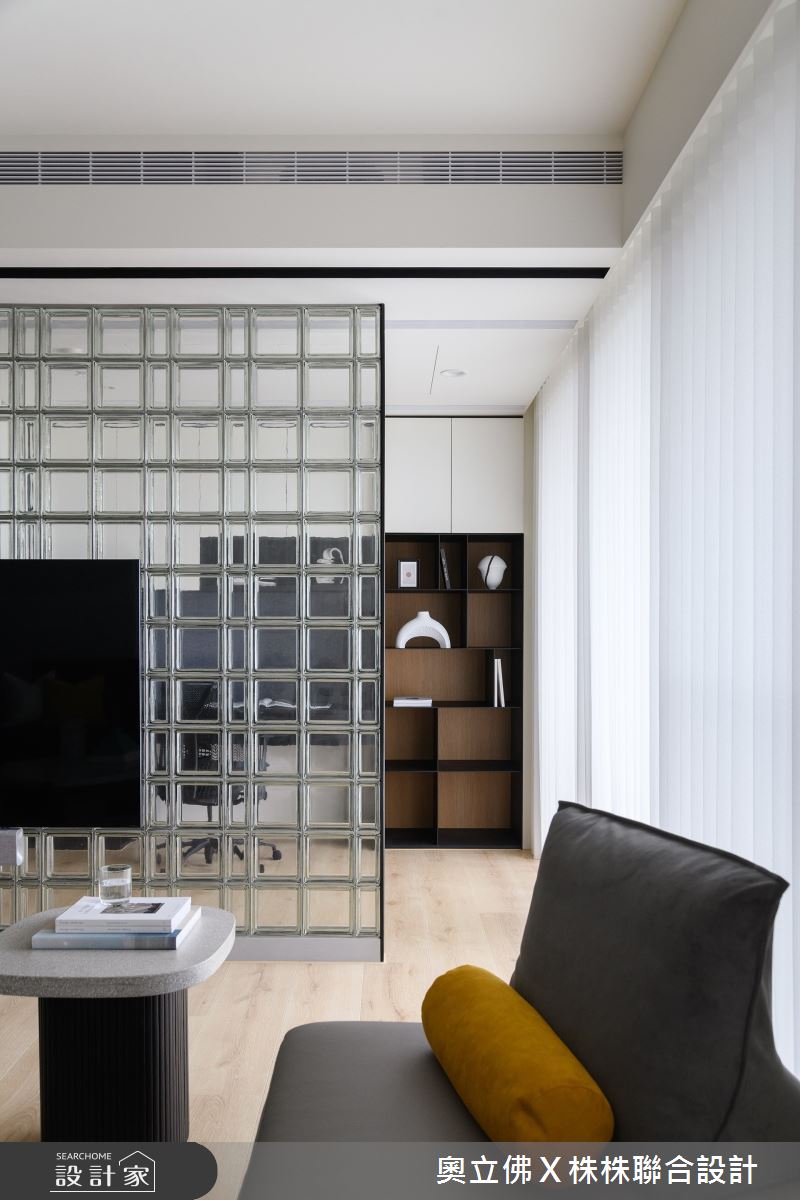 76坪新成屋(5年以下)＿混搭風客廳書房案例圖片＿奧立佛x 株株聯合設計＿奧立佛x 株株_鳳凰會｜高雄Ｔ宅之11