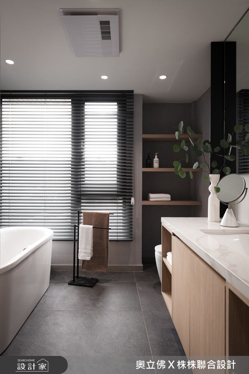 76坪新成屋(5年以下)＿混搭風浴室案例圖片＿奧立佛x 株株聯合設計＿奧立佛x 株株_鳳凰會｜高雄Ｔ宅之16