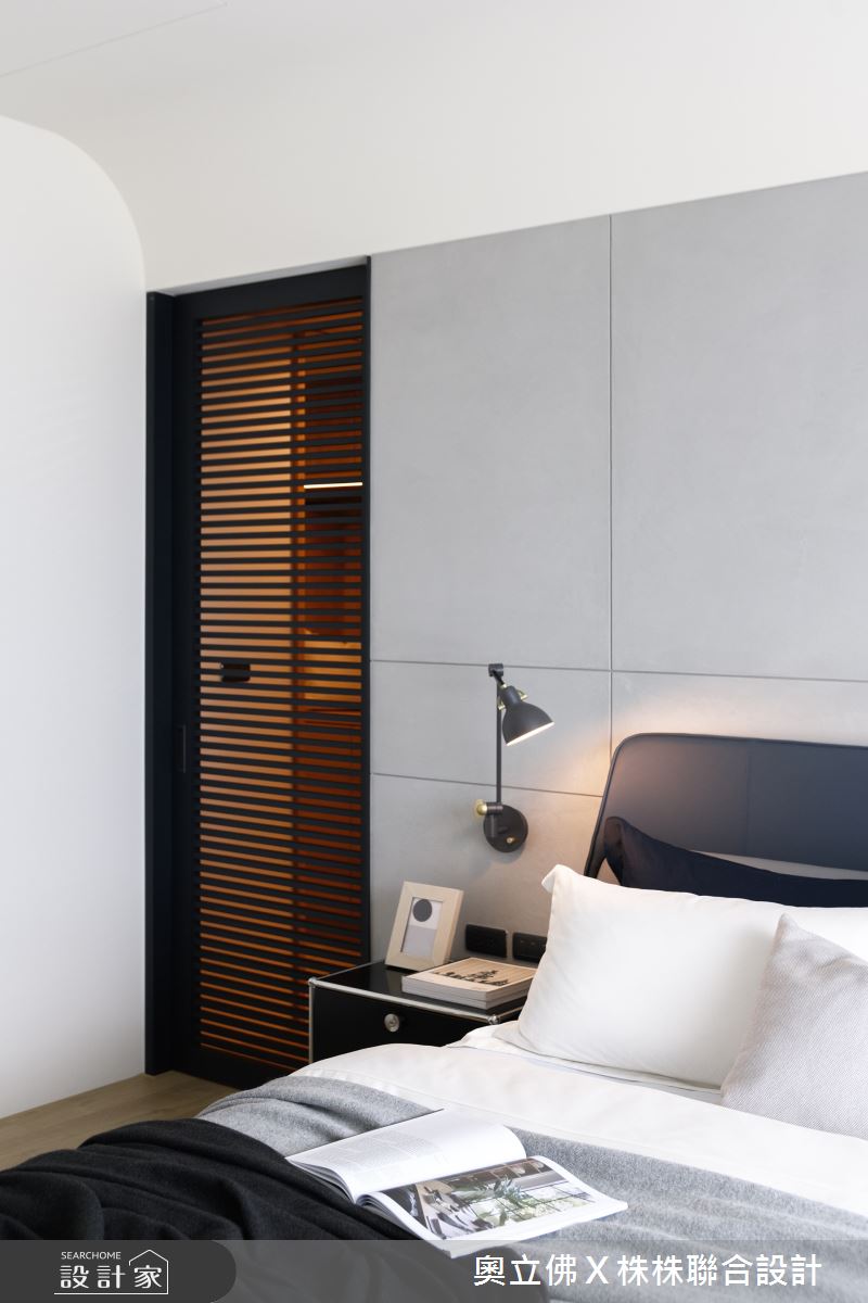 76坪新成屋(5年以下)＿混搭風臥室案例圖片＿奧立佛x 株株聯合設計＿奧立佛x 株株_鳳凰會｜高雄Ｔ宅之14