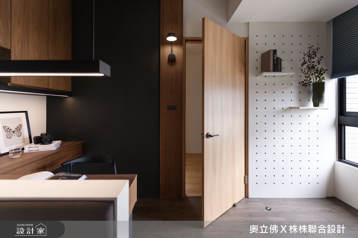 76坪新成屋(5年以下)＿混搭風臥室案例圖片＿奧立佛x 株株聯合設計＿奧立佛x 株株_鳳凰會｜高雄Ｔ宅之18