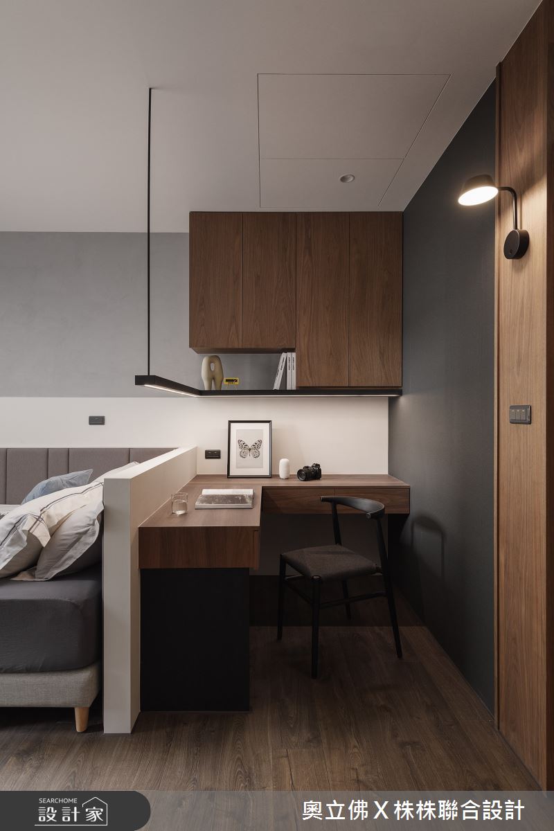 76坪新成屋(5年以下)＿混搭風臥室案例圖片＿奧立佛x 株株聯合設計＿奧立佛x 株株_鳳凰會｜高雄Ｔ宅之20