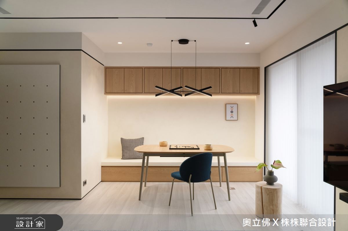 71坪新成屋(5年以下)＿輕日式風餐廳案例圖片＿奧立佛x 株株聯合設計＿奧立佛x 株株_朗境｜高雄Ｙ宅之14