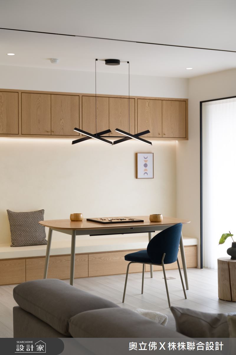 71坪新成屋(5年以下)＿輕日式風餐廳案例圖片＿奧立佛x 株株聯合設計＿奧立佛x 株株_朗境｜高雄Ｙ宅之13