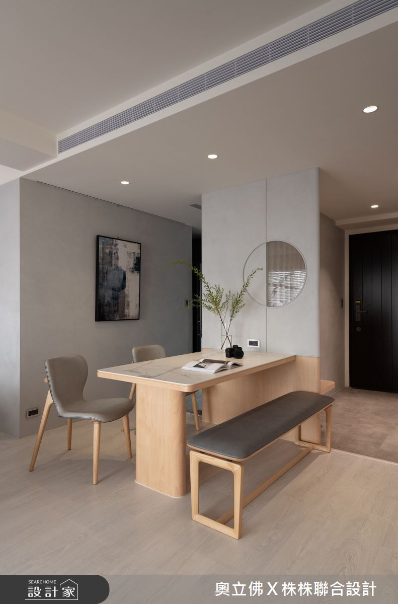 46坪新成屋(5年以下)＿日式無印風餐廳案例圖片＿奧立佛x 株株聯合設計＿奧立佛x 株株_J Modern｜高雄L宅之8