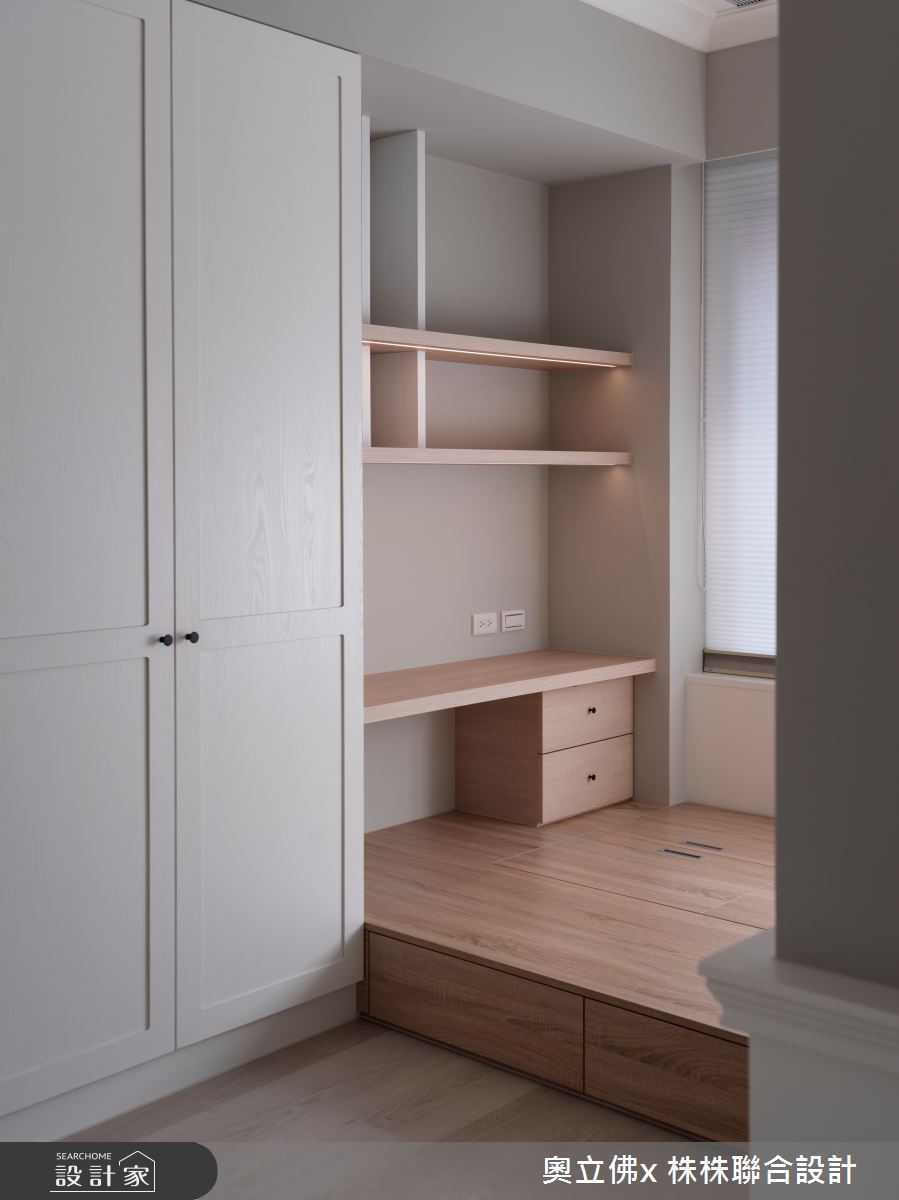 45坪新成屋(5年以下)＿現代風臥室案例圖片＿奧立佛x 株株聯合設計＿奧立佛x 株株_P house Taipei之12