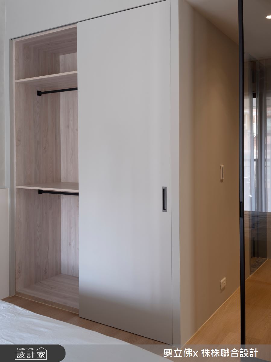 45坪新成屋(5年以下)＿現代風臥室案例圖片＿奧立佛x 株株聯合設計＿奧立佛x 株株_P house Taipei之18