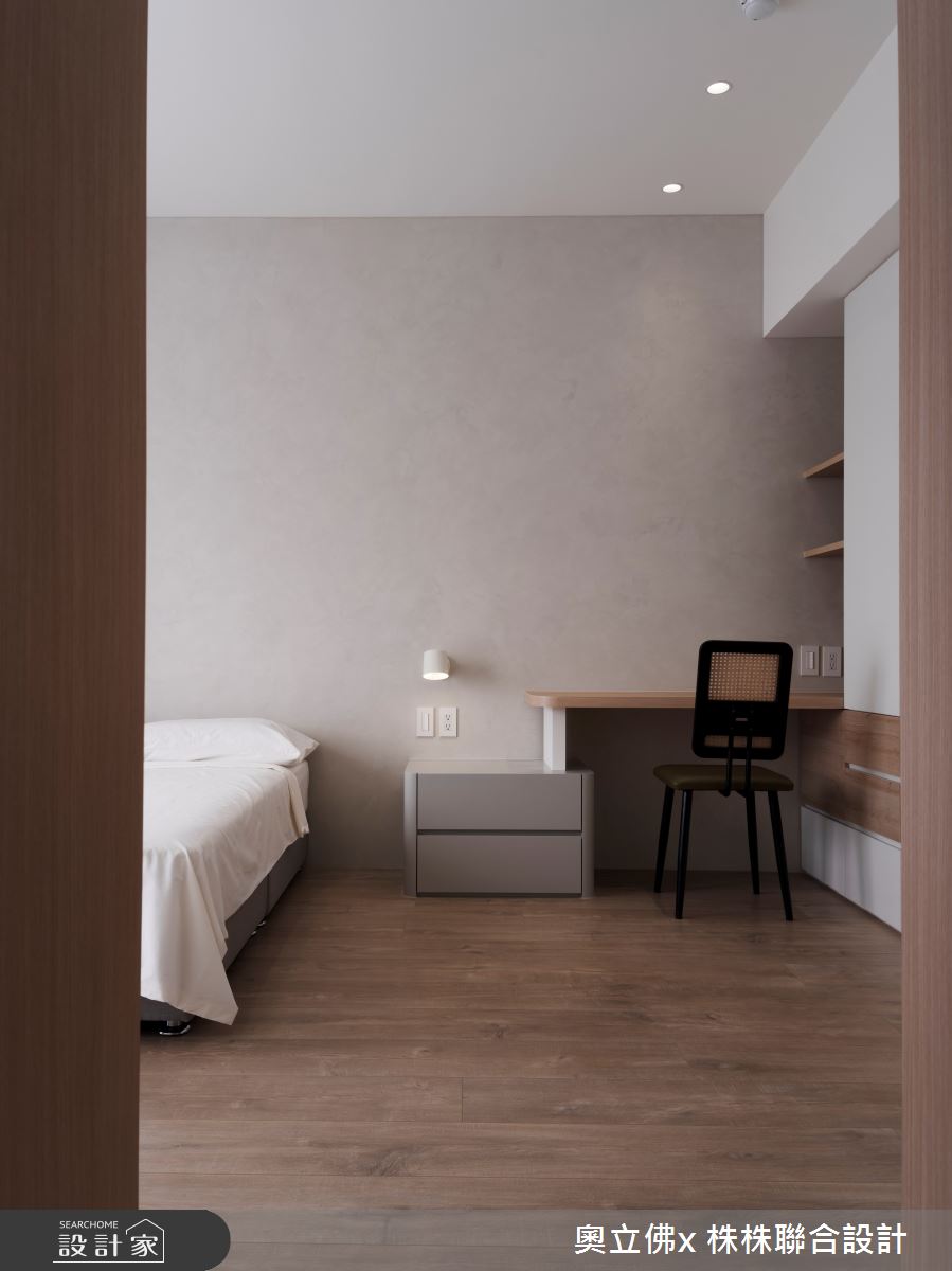 45坪中古屋(5~15年)＿日式無印風臥室案例圖片＿奧立佛x 株株聯合設計＿奧立佛x 株株_Q house Taipei之11