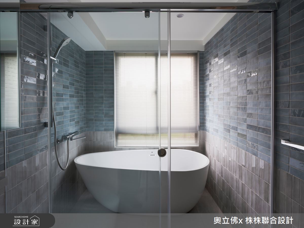 45坪中古屋(5~15年)＿日式無印風浴室案例圖片＿奧立佛x 株株聯合設計＿奧立佛x 株株_Q house Taipei之20