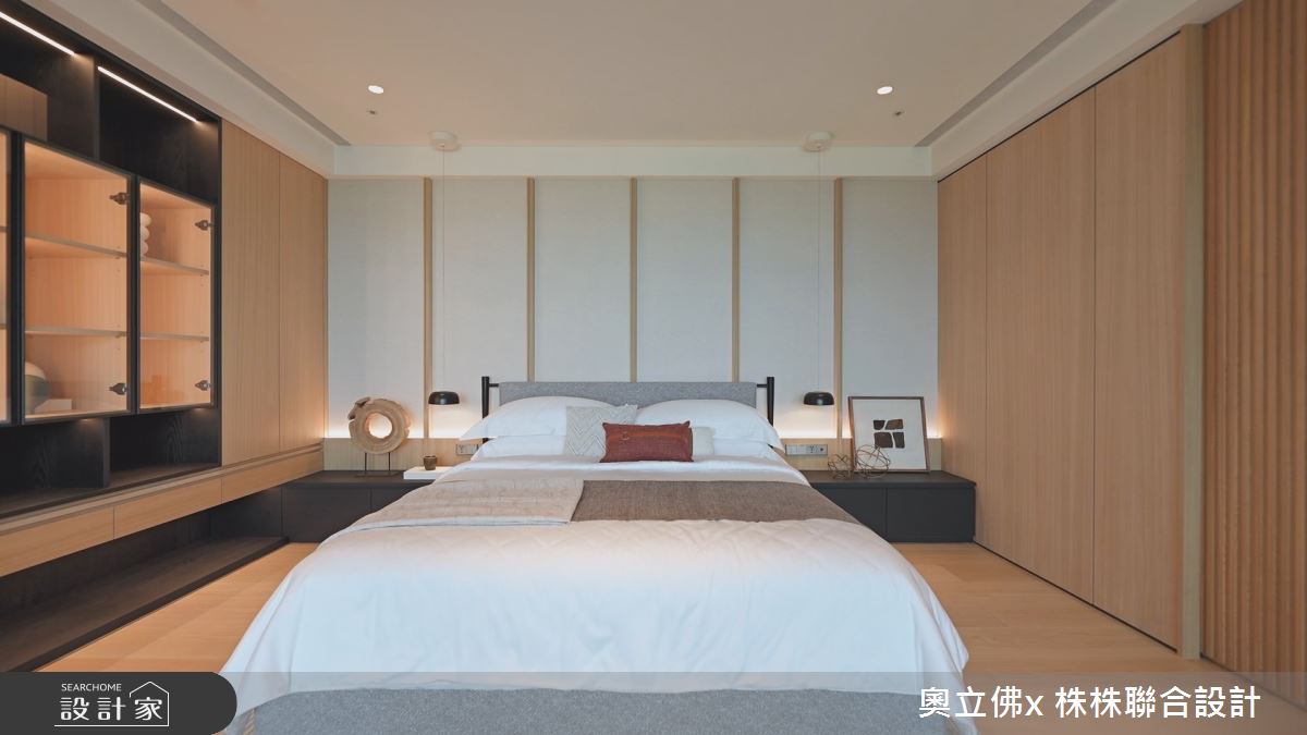 183坪毛胚屋＿日式風臥室案例圖片＿奧立佛x 株株聯合設計＿奧立佛x 株株_遠雄THE ONE｜實品屋之15