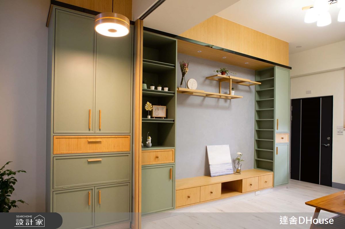 老屋(31~40年)＿人文禪風玄關客廳案例圖片＿達舍創研所＿達舍_享。下半場ENJOY LOHAS LIFE之3
