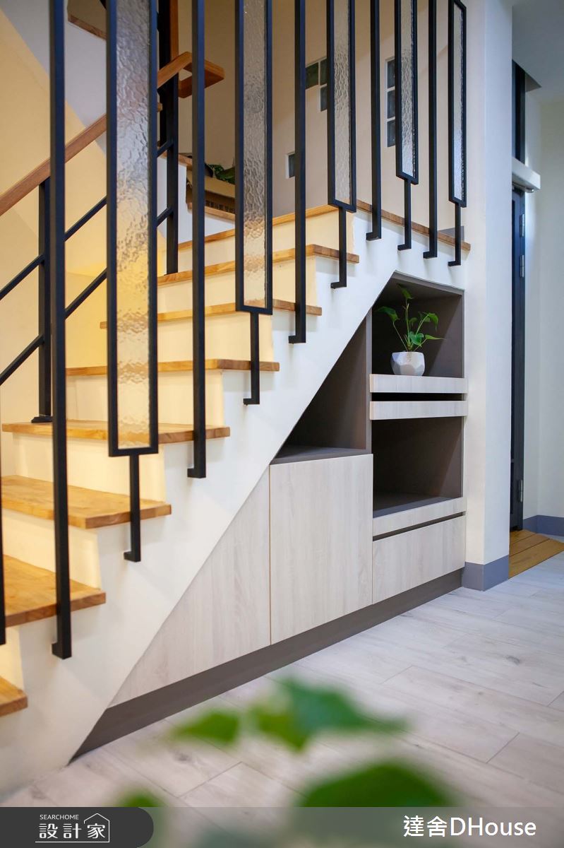老屋(31~40年)＿人文禪風廚房樓梯案例圖片＿達舍創研所＿達舍_享。下半場ENJOY LOHAS LIFE之23