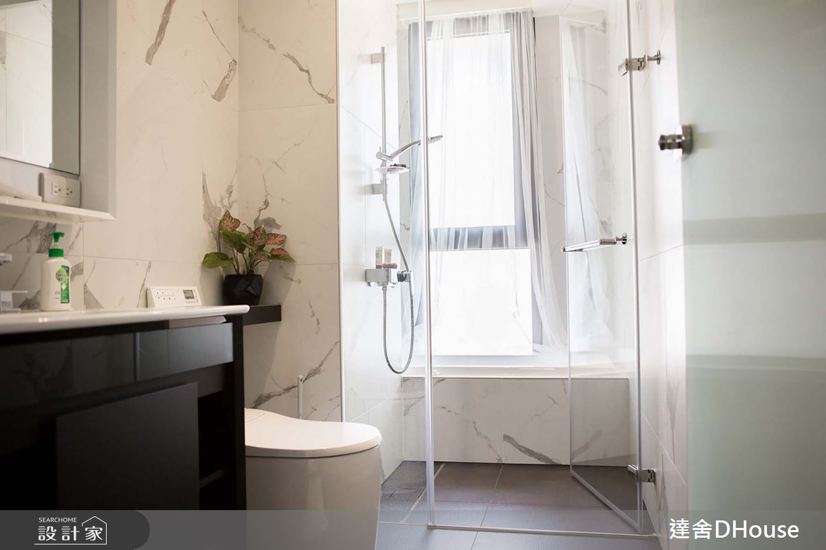 新成屋(5年以下)＿混搭風浴室案例圖片＿達舍創研所＿達舍_日。光小築SUNSHINE INN之12