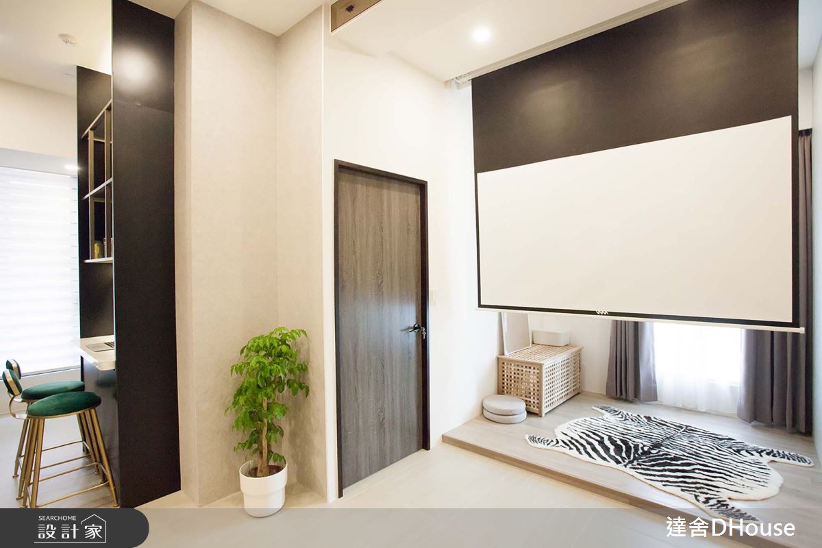 新成屋(5年以下)＿混搭風工作區多功能室案例圖片＿達舍創研所＿達舍_日。光小築SUNSHINE INN之19
