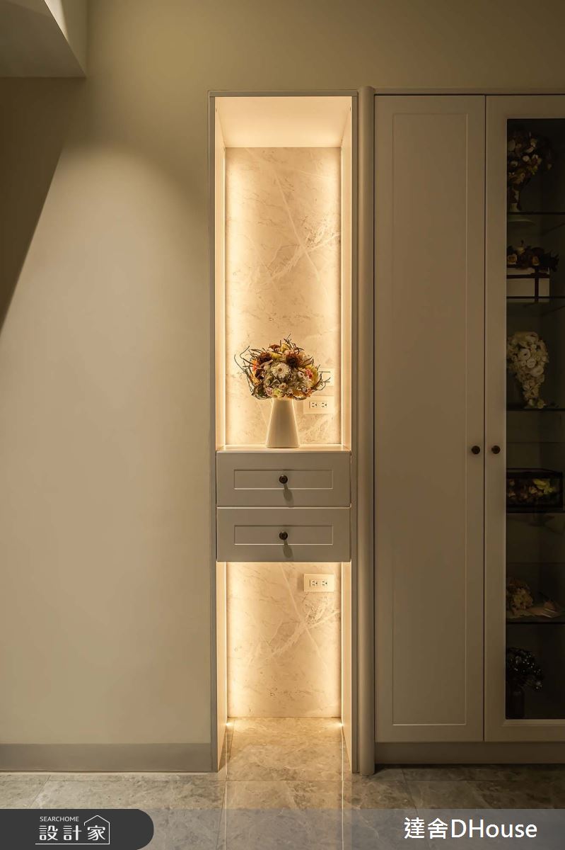 新成屋(5年以下)＿美式風客廳案例圖片＿達舍創研所＿達舍_盛開的。永生花OUR FOREVER ROSE之5