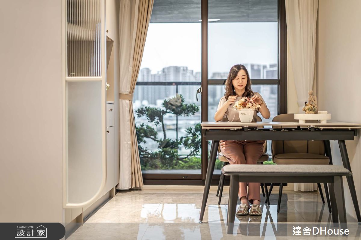 新成屋(5年以下)＿美式風餐廳案例圖片＿達舍創研所＿達舍_盛開的。永生花OUR FOREVER ROSE之9