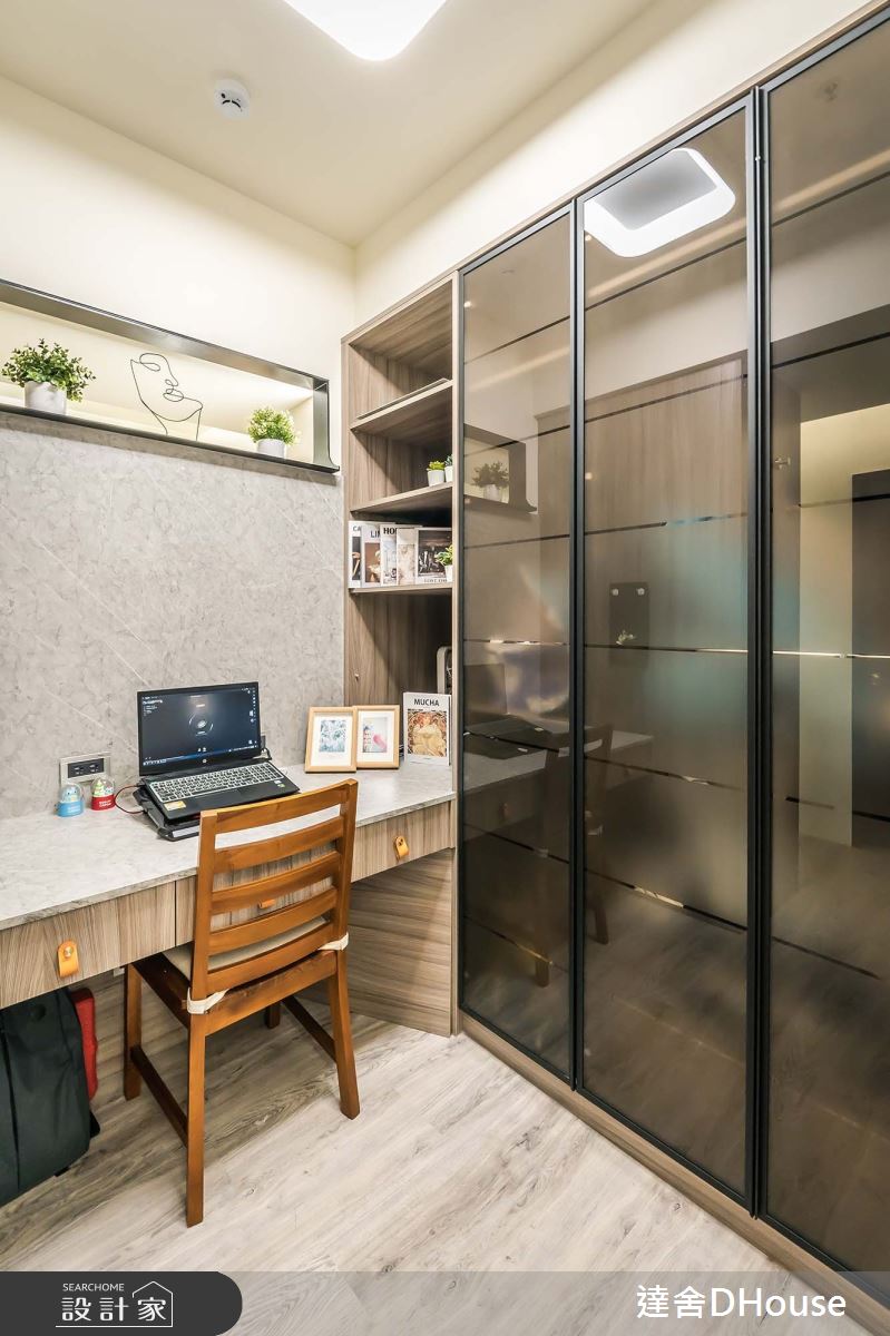 新成屋(5年以下)＿現代風書房工作區案例圖片＿達舍創研所＿達舍_布爾喬亞。序曲 THE BOURGEOIS LIFESTYLE BOURG之6