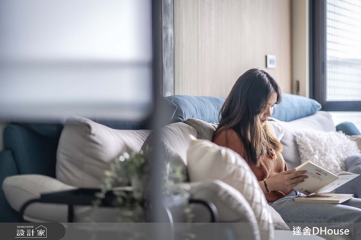 新成屋(5年以下)＿現代風客廳案例圖片＿達舍創研所＿達舍_淨。與景PEACEFUL SCENERY之7