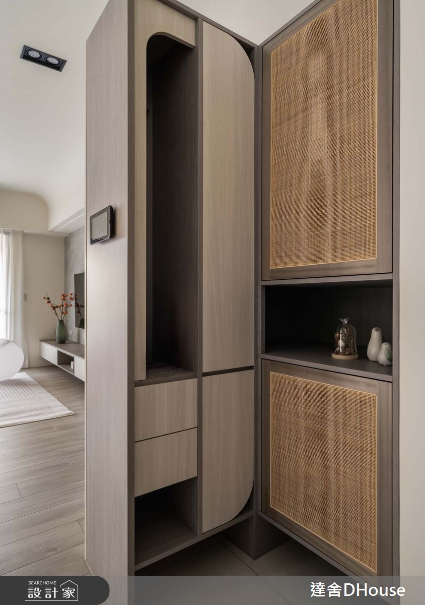 新成屋(5年以下)＿簡約風玄關案例圖片＿達舍創研所＿達舍_寂靜。流域 OUT OF NOISE之3