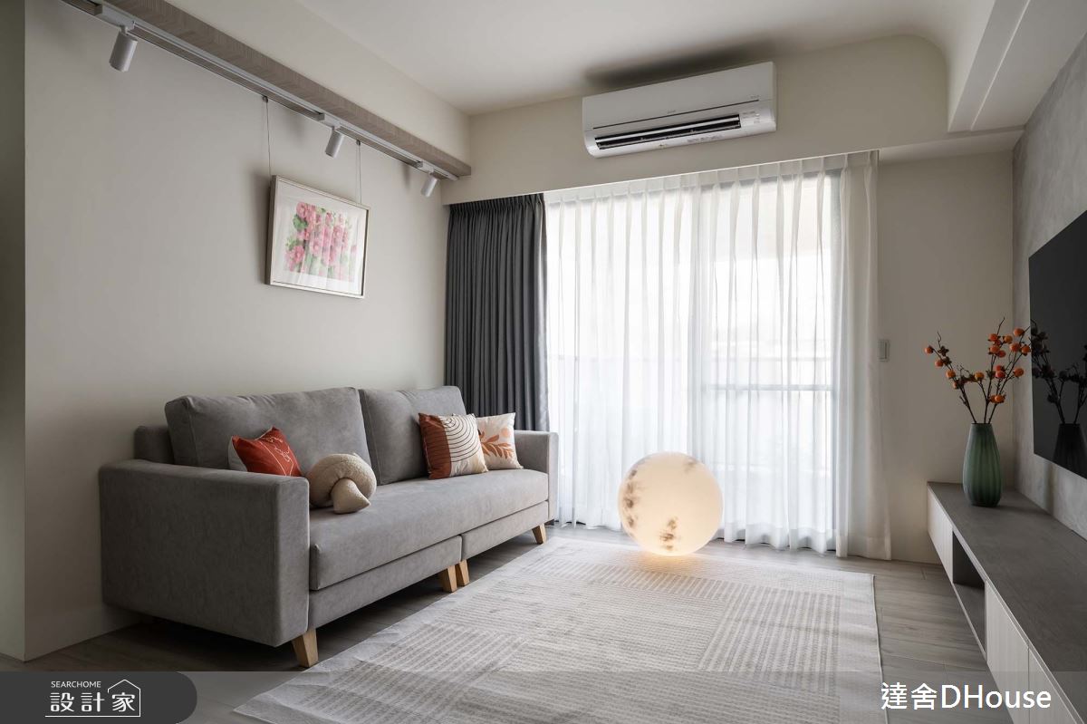 新成屋(5年以下)＿簡約風客廳案例圖片＿達舍創研所＿達舍_寂靜。流域 OUT OF NOISE之14
