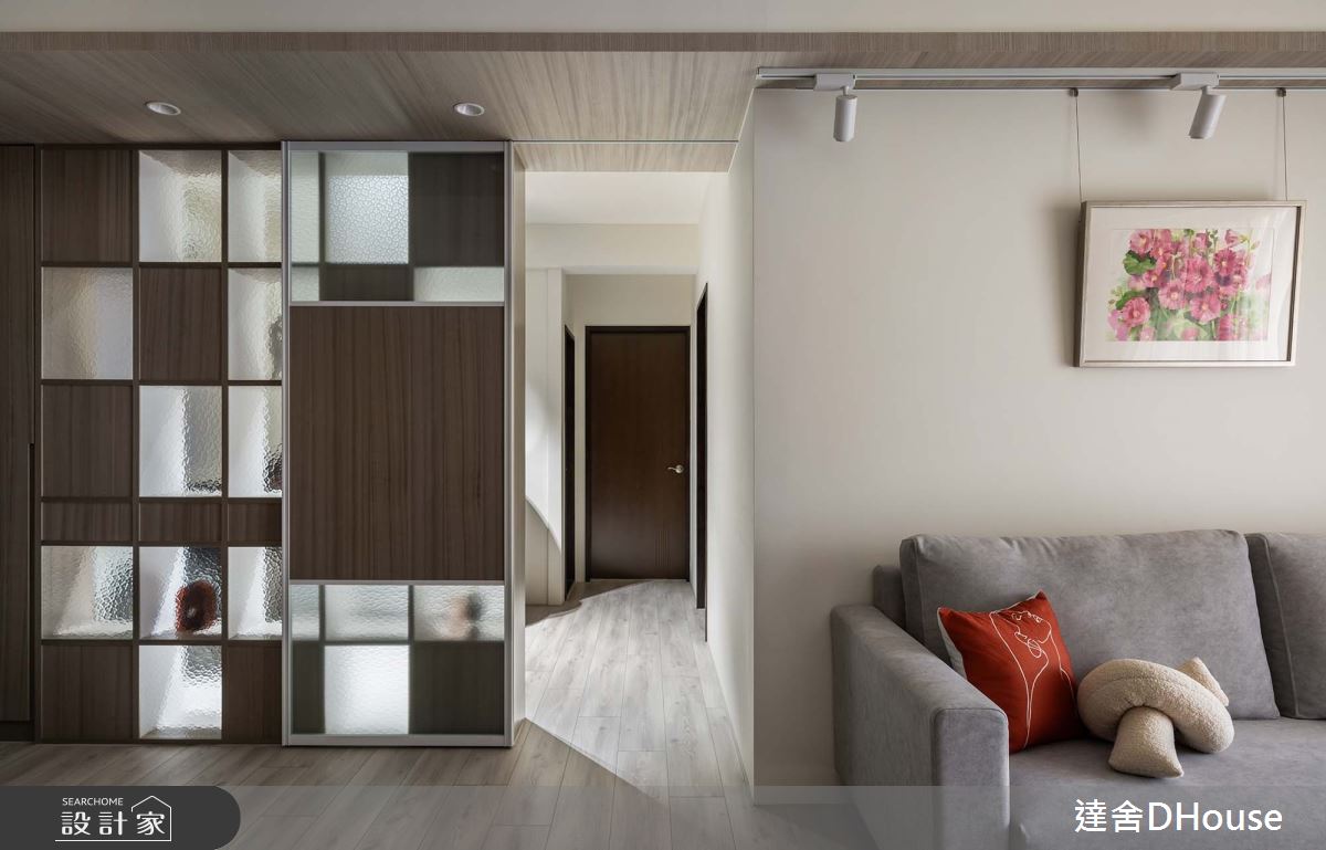 新成屋(5年以下)＿簡約風客廳走廊案例圖片＿達舍創研所＿達舍_寂靜。流域 OUT OF NOISE之17