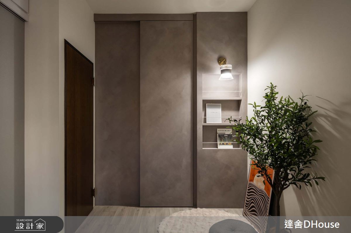 新成屋(5年以下)＿簡約風臥室案例圖片＿達舍創研所＿達舍_寂靜。流域 OUT OF NOISE之23