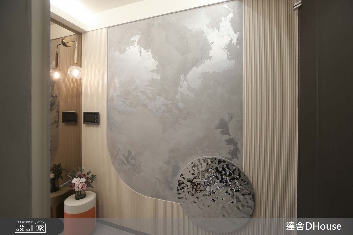 新古屋(10年以下)＿現代風玄關案例圖片＿達舍創研所＿達舍_家。一座城堡 LOVE CASTLE之2