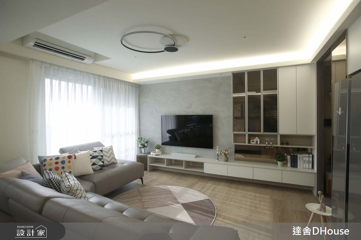 新古屋(10年以下)＿現代風客廳案例圖片＿達舍創研所＿達舍_家。一座城堡 LOVE CASTLE之6