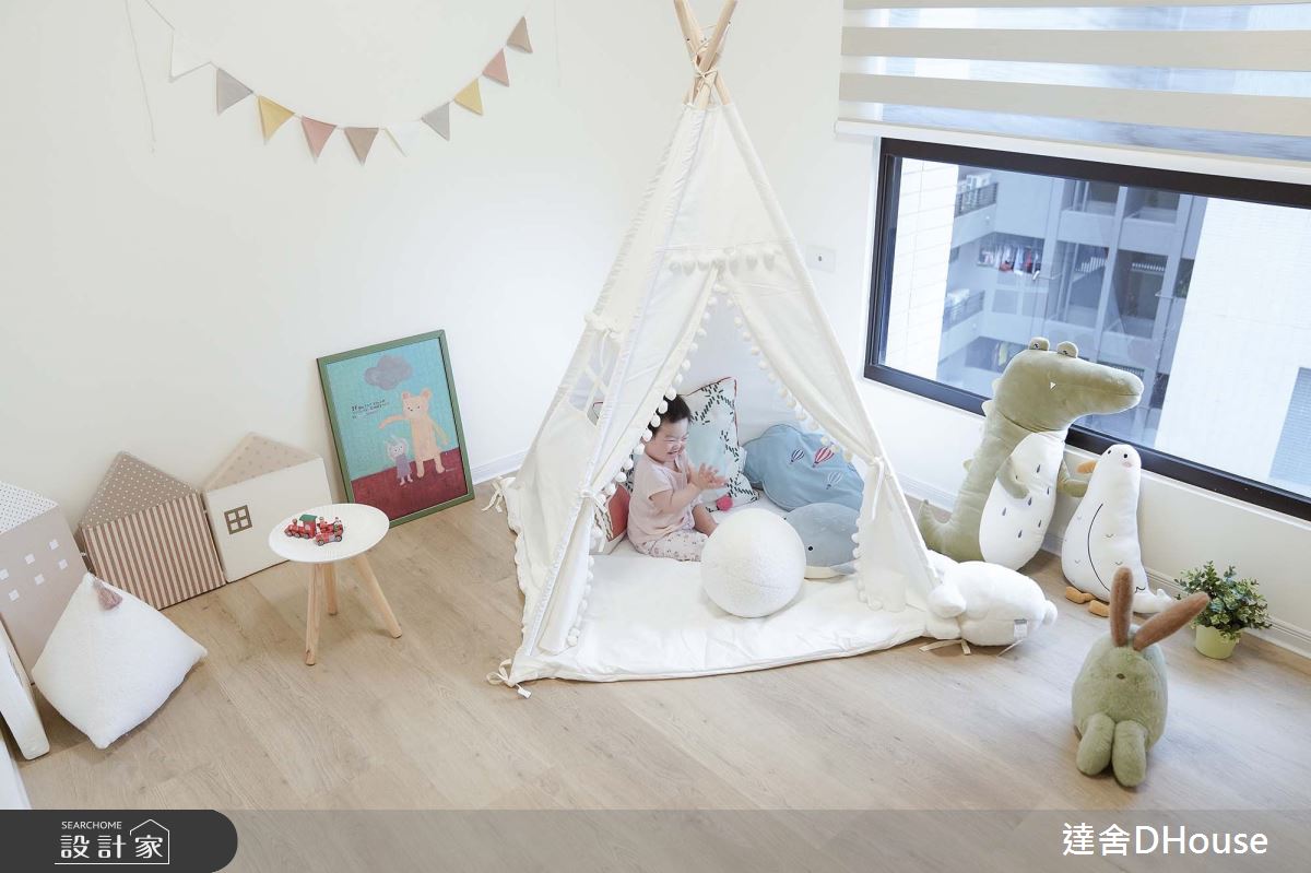 新古屋(10年以下)＿現代風兒童房兒童房案例圖片＿達舍創研所＿達舍_家。一座城堡 LOVE CASTLE之12