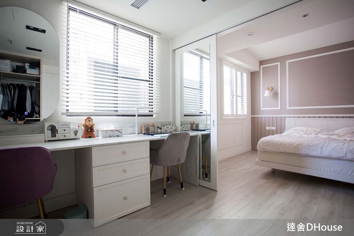 老屋(31~40年)＿美式風臥室更衣間案例圖片＿達舍創研所＿達舍_南國。移居 ALL THE WAY TO THE SUN之33