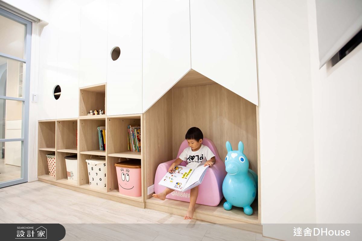 老屋(31~40年)＿美式風兒童房兒童房案例圖片＿達舍創研所＿達舍_南國。移居 ALL THE WAY TO THE SUN之36