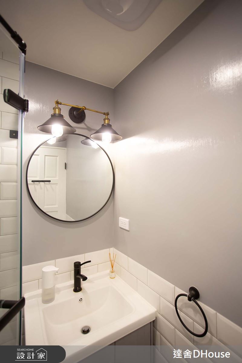 老屋(31~40年)＿美式風浴室案例圖片＿達舍創研所＿達舍_南國。移居 ALL THE WAY TO THE SUN之46