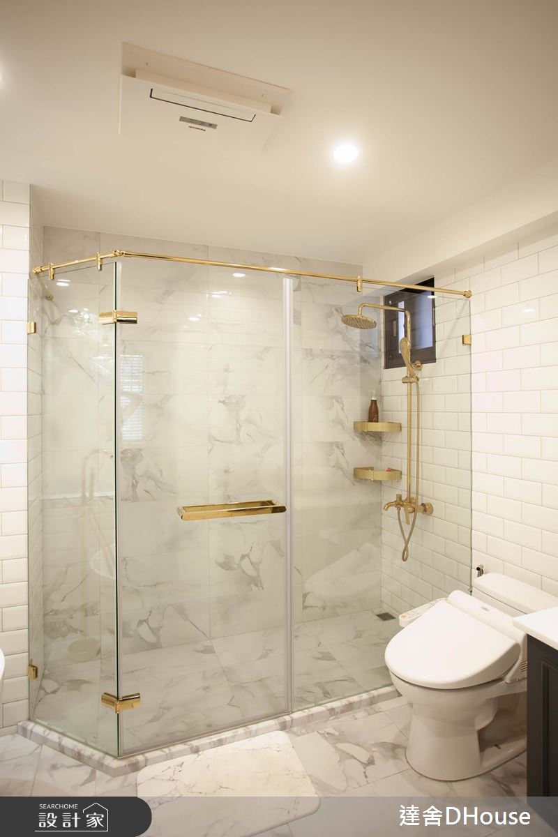 老屋(31~40年)＿美式風浴室案例圖片＿達舍創研所＿達舍_南國。移居 ALL THE WAY TO THE SUN之47