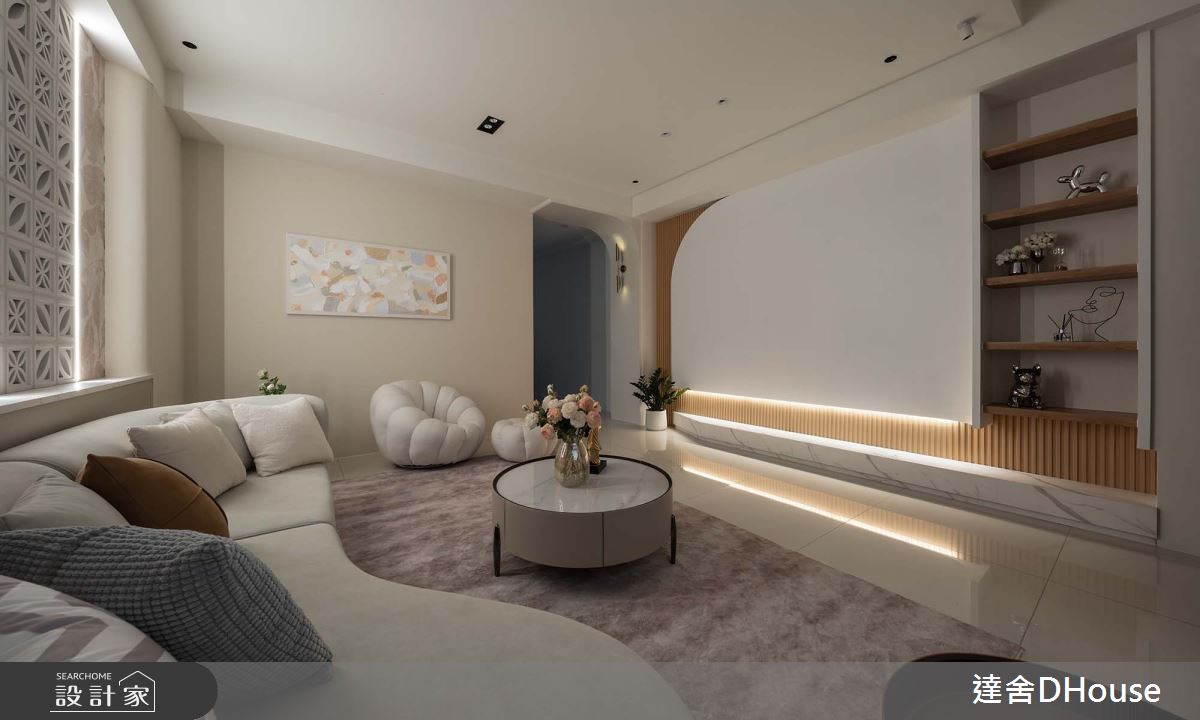 新成屋(5年以下)＿混搭風客廳案例圖片＿達舍創研所＿達舍_朗朗。好。深活 FINE LIVING DEEPLY之10