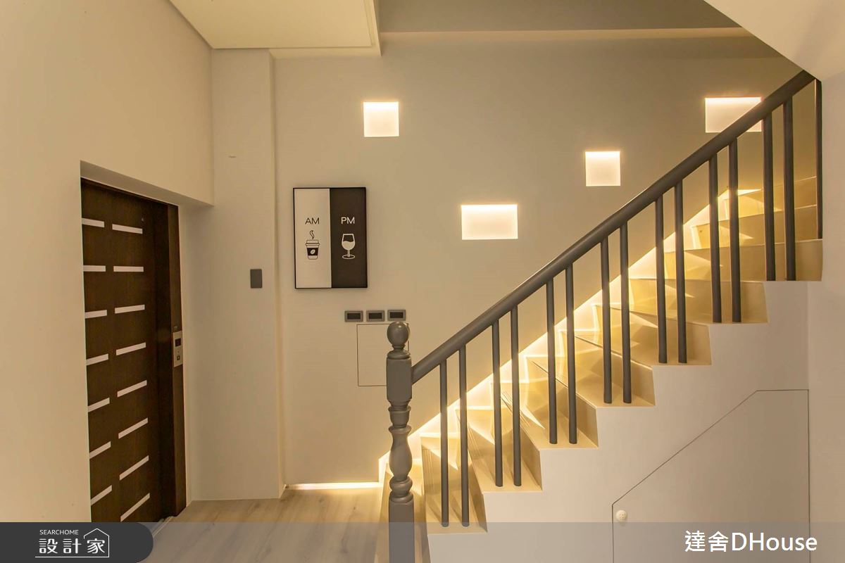 毛胚屋＿混搭風樓梯案例圖片＿達舍創研所＿達舍_小花朵的。B612星球 A FANTASY PLANET OF LITTLE FLOWER之5