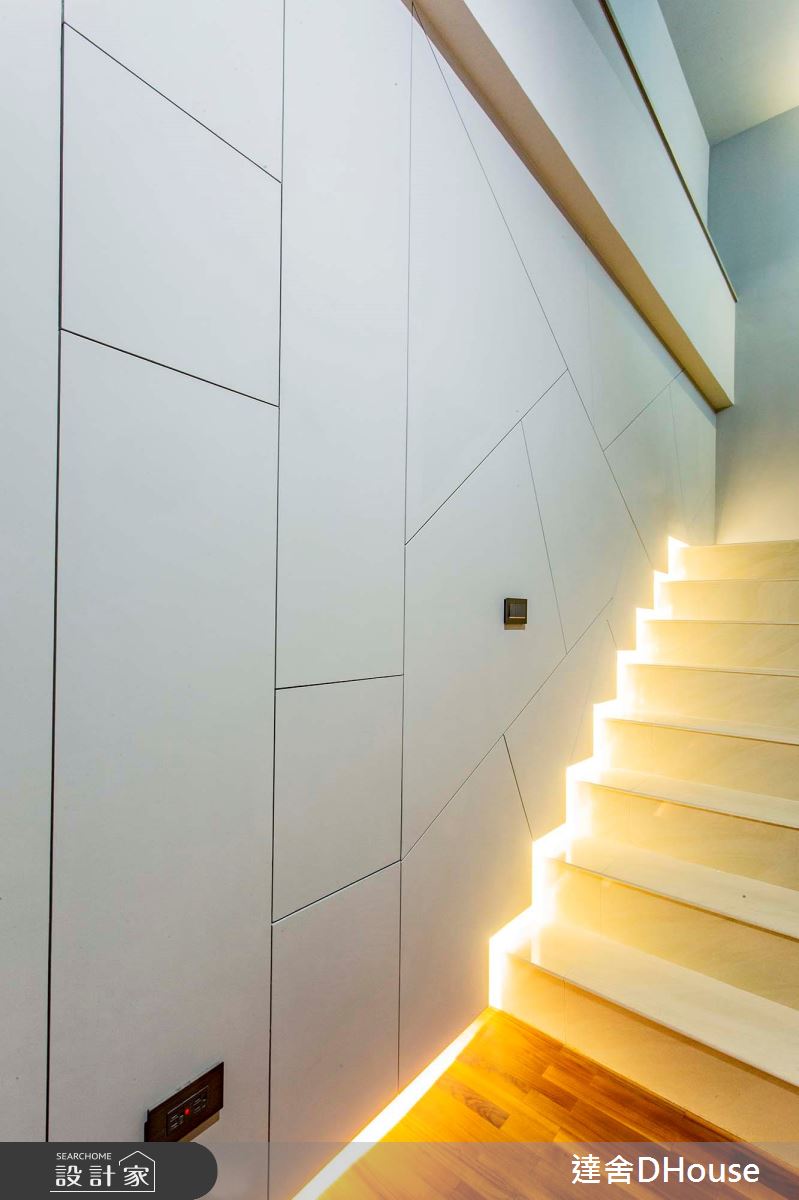 毛胚屋＿混搭風樓梯案例圖片＿達舍創研所＿達舍_小花朵的。B612星球 A FANTASY PLANET OF LITTLE FLOWER之8