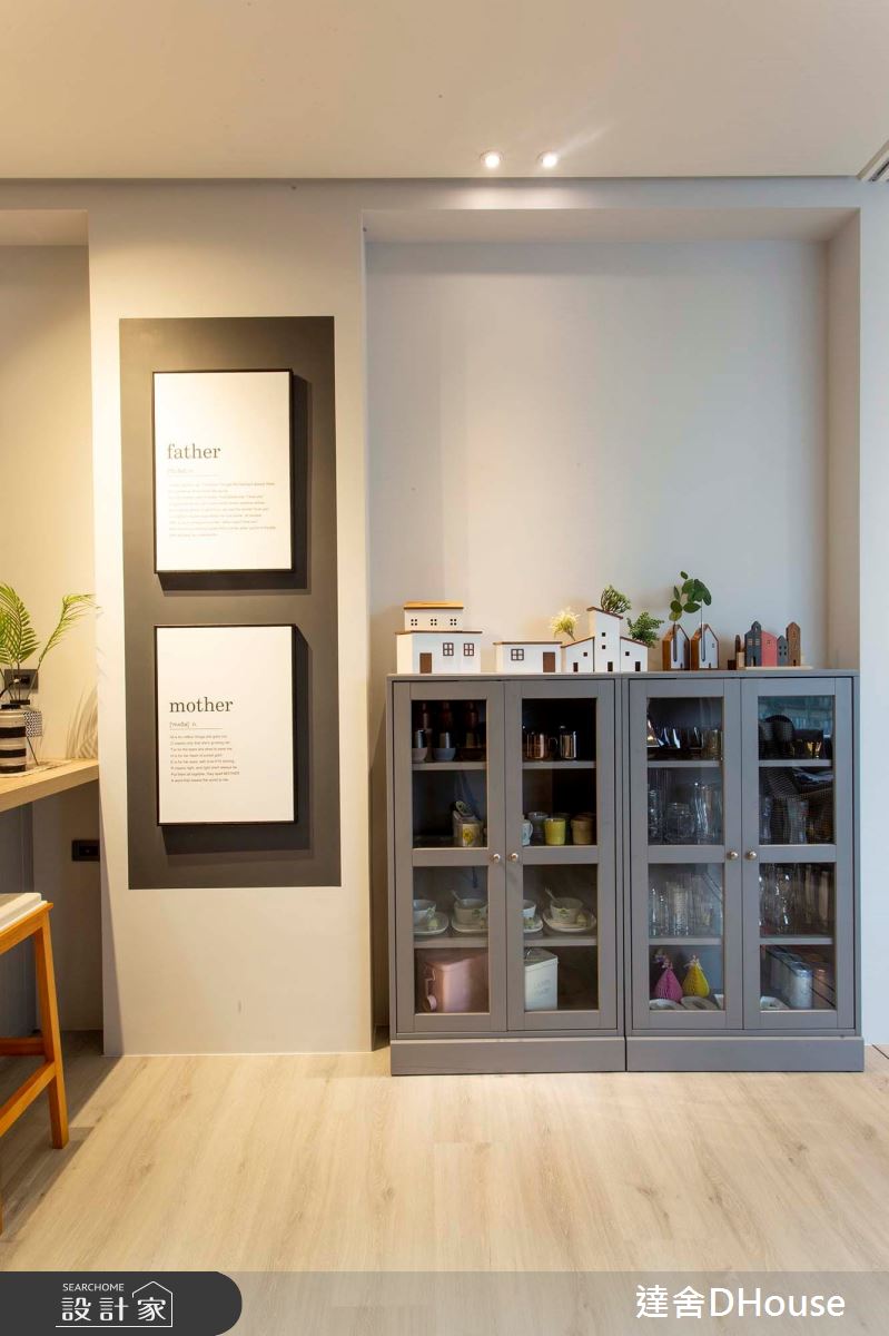 毛胚屋＿混搭風餐廳吧檯中島案例圖片＿達舍創研所＿達舍_小花朵的。B612星球 A FANTASY PLANET OF LITTLE FLOWER之11