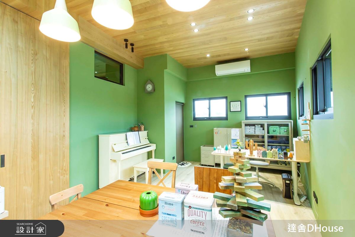 毛胚屋＿混搭風書房工作區案例圖片＿達舍創研所＿達舍_小花朵的。B612星球 A FANTASY PLANET OF LITTLE FLOWER之19